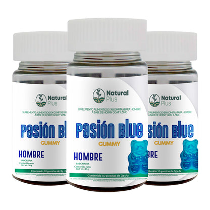 Pasión Blue (3 frascos)